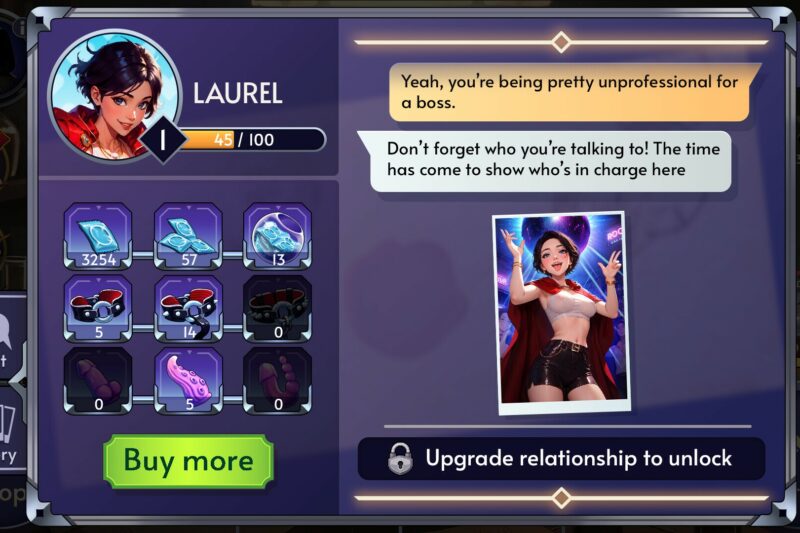 Harem of Lust: Battle Cards