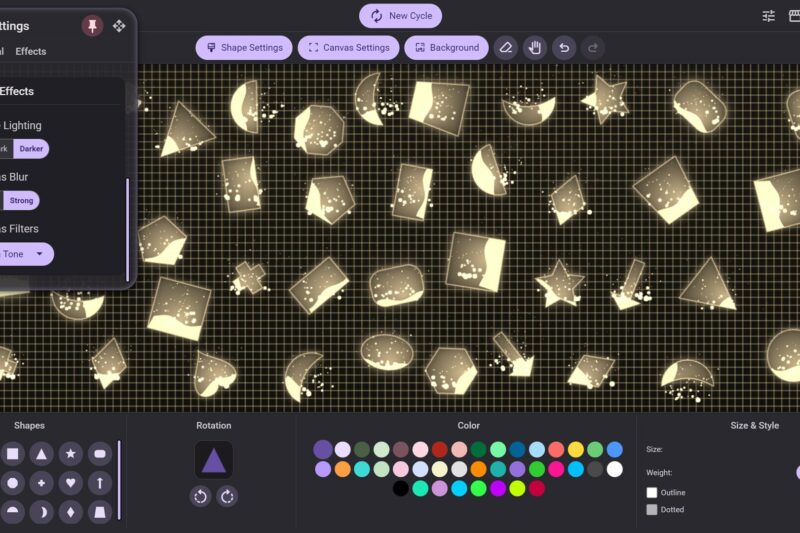 Ephemeral Art: Shapeweaver
